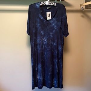 Tie Dye Shirt Dress
